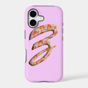 Monogram Z in Roses Pattern for Iphone 5 17 Case