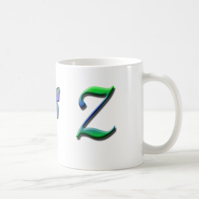 Monogram Z Mug (Right)