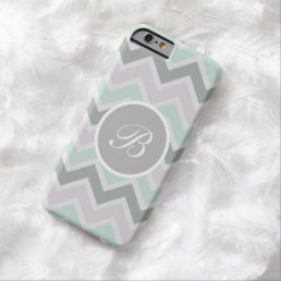 Monogram Zigzag Style Barely There iPhone 6 Case