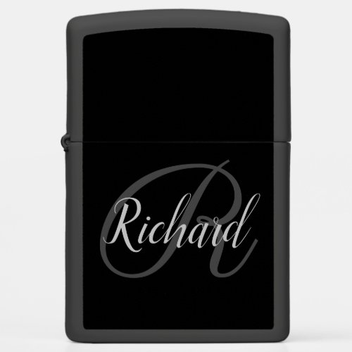 Monogram Zippo Lighter