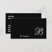 MonogramB business Cards (Front/Back)