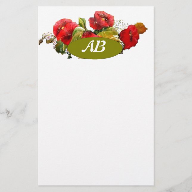 monograme stationary stationery (Front)
