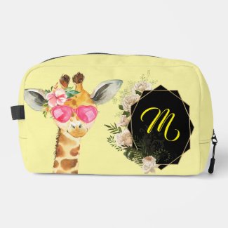 Monogramed Giraffe 