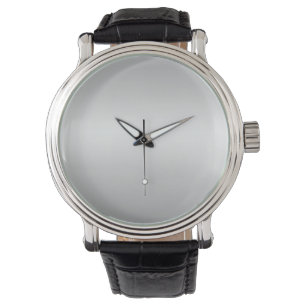 Monogramed Teal Men Watch