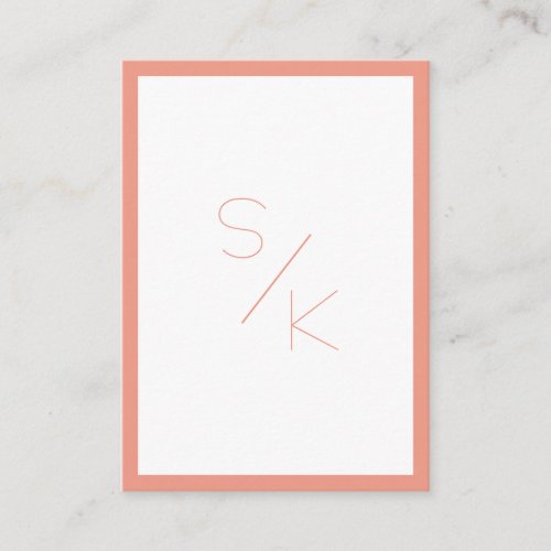 Minimalist Business Cards