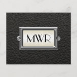 Monogrammed 3-Letter Executive Men's Personalized Flyer