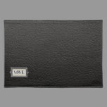 Monogrammed 3-Letter Executive Men's Personalized Placemat