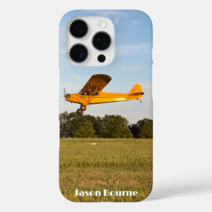 Monogrammed Airplane Flying Photo,Aviation,Cool iPhone 16 Pro Case