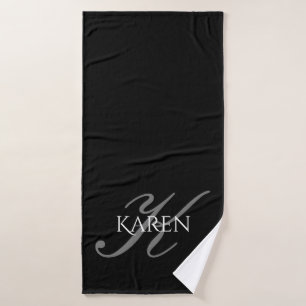 Monogrammed and Personalized Bath Towel