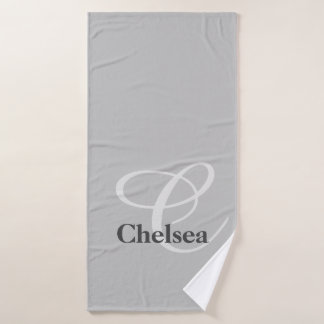 Monogrammed and Personalized Bath Towel