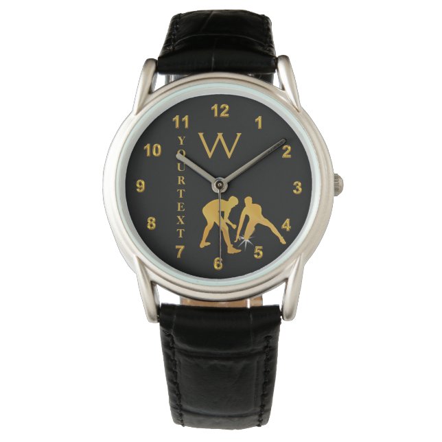 Monogrammed and Personalized Wrestling Watches (Front)