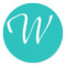 Monogrammed Aqua