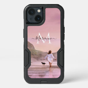 Monogrammed Beach Photography  OtterBox Commuter G iPhone 13 Case