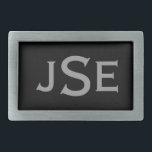 Monogrammed Belt Buckle<br><div class="desc">Create Your Own monogrammed belt buckle just change the initials and colors if you wish</div>