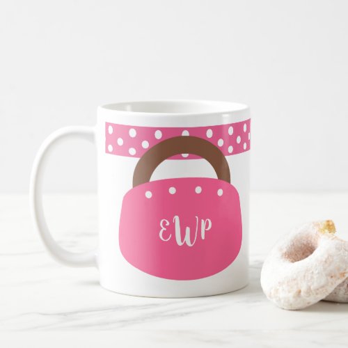 Monogrammed Bermuda Bag Personalized Mug