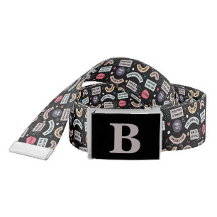 Monogrammed Bible Affirmations Belt