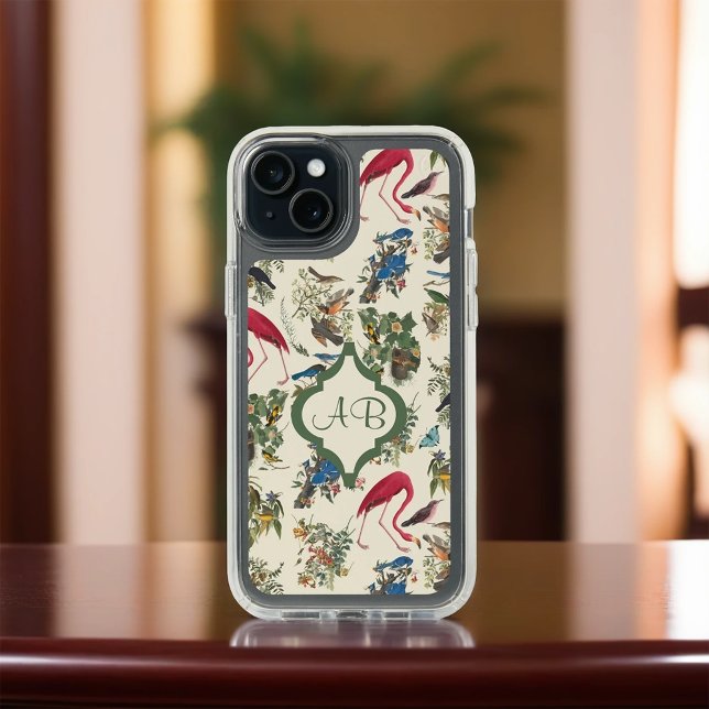 Monogrammed Birds of John James Audubon Speck iPhone Case (Creator Uploaded)