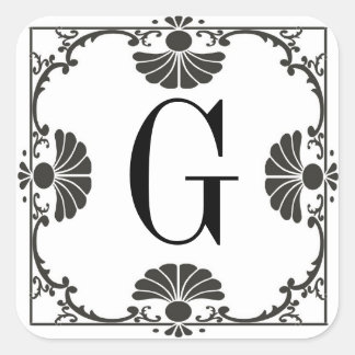 Letter G Stickers | Zazzle