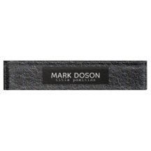 Granite Stone Desk Name Plates Zazzle