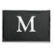Monogrammed Black