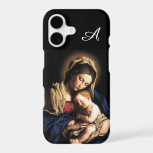Monogrammed Blessed Virgin Mary iPhone 17 Case