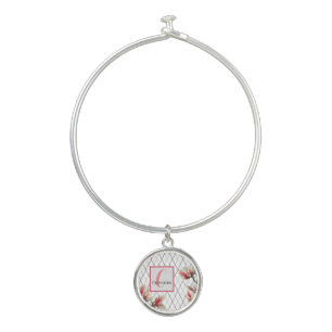 Monogrammed Bracelet With Personalized Charm