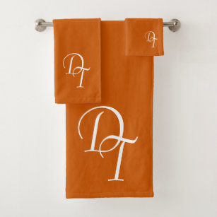 Burnt Orange Bathroom Accessories Zazzle