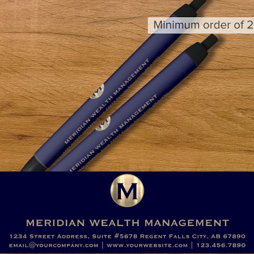 Monogrammed Business Pen