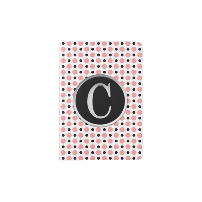 Monogrammed C Passport Holder (Front)