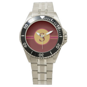 Monogrammed Calie Design Watch/ Letter S Watch