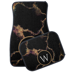 Monogrammed car mats car floor mat