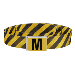 Monogrammed Caution Belt
