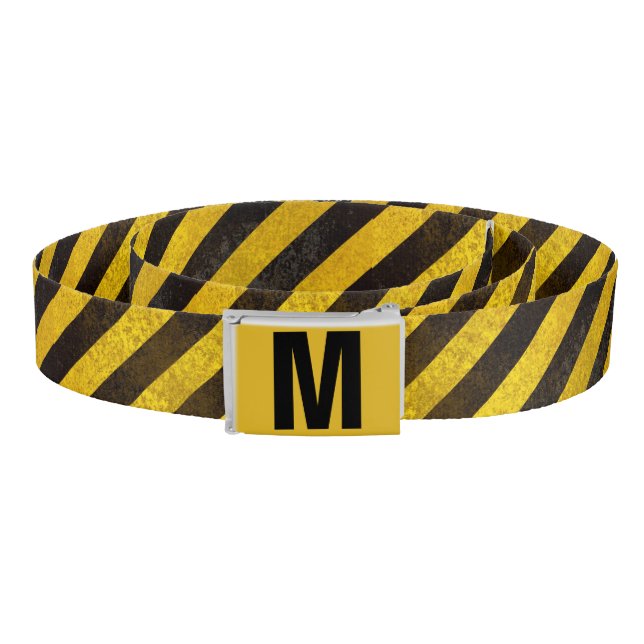Monogrammed Caution Belt (Coil)