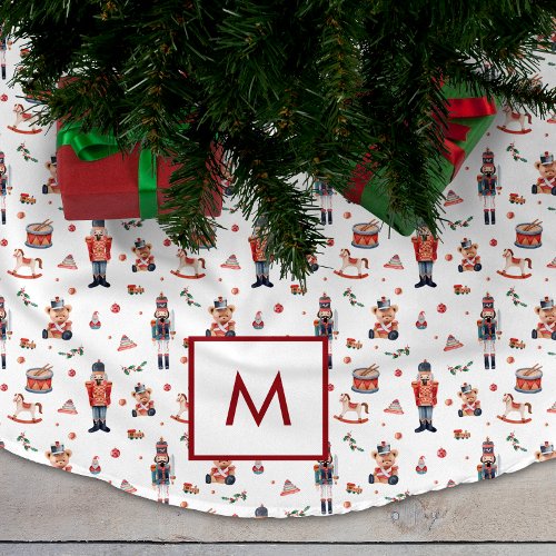 Monogrammed Christmas Tree Skirt