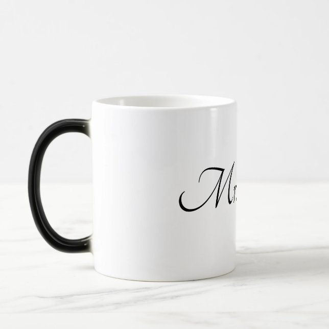 Monogrammed coffee Mug (Left)