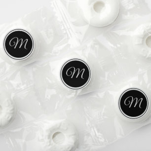 Monogrammed "Cuff Links" Hershey's Candy Favors