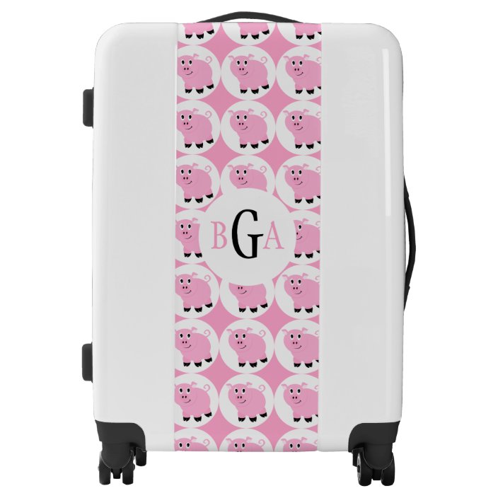 cute pink suitcases
