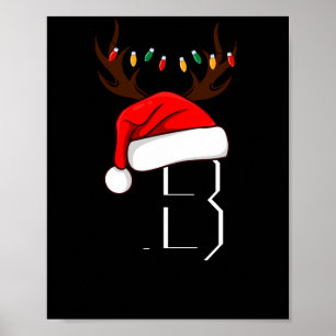 Monogrammed Family Christmas Matching Outfits _1 Poster