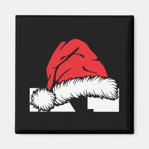 Monogrammed Family Christmas With Name T Shirt  Magnet