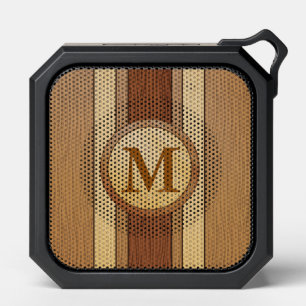 Monogrammed Faux wood Bluetooth Speaker
