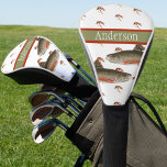 Monogrammed Fishermen Fly Fishing Brook Trout   Golf Head Cover<br><div class="desc">Monogrammed Fishermen Fly Fishing Brook Trout Golf Head Cover</div>