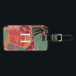 Monogrammed Floral Bohemian Vintage Luggage Tag<br><div class="desc">Designed and illustrated by Morgan Harper-Nichols for Market   Supply</div>