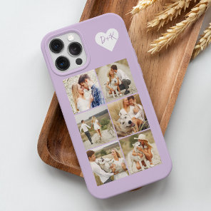 Monogrammed Gallery of 8 Personalized Photos Case- iPhone 15 Pro Max Case