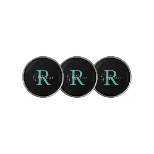 Monogrammed Golf Ball Marker