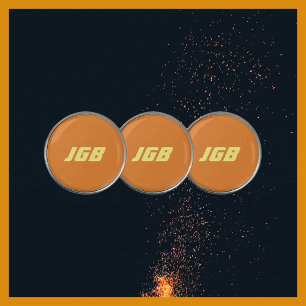 Monogrammed Golf Ball Marker Choose Your Own Color