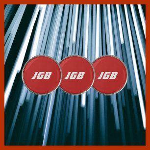 Monogrammed Golf Ball Marker Choose Your Own Color