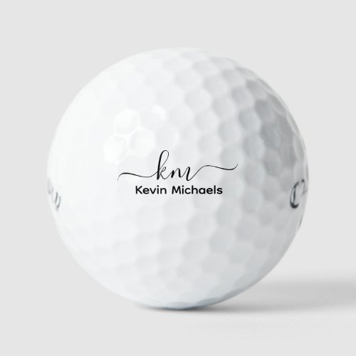 Monogrammed Golf Balls To Make Your Game Stand Out