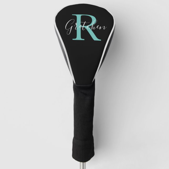 Monogrammed Golf Head Cover (Front)