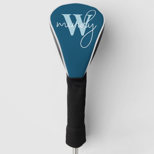 Monogrammed Golf Head Cover