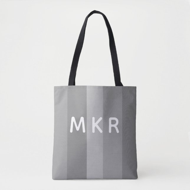 Monogrammed Grays Tote Bag (Front)